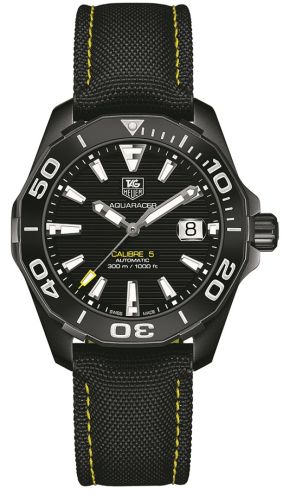 TAG Heuer Aquaracer 300M Calibre 5 41 Titanium PVD / Black / Nylon